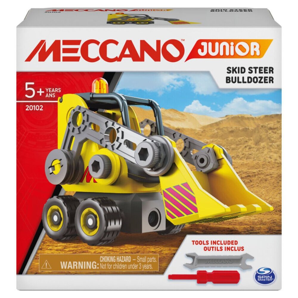 MECCANO Junior Skid Steer (Front Loader ) STEAM building kit  For 5+ New Sealed